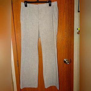 Banana Republic Ryan pants. Grey, lined, in excellent condition